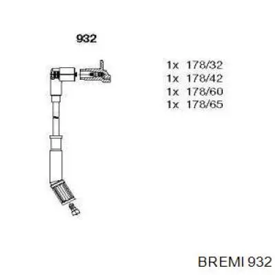 Высоковольтные провода 932 Bremi