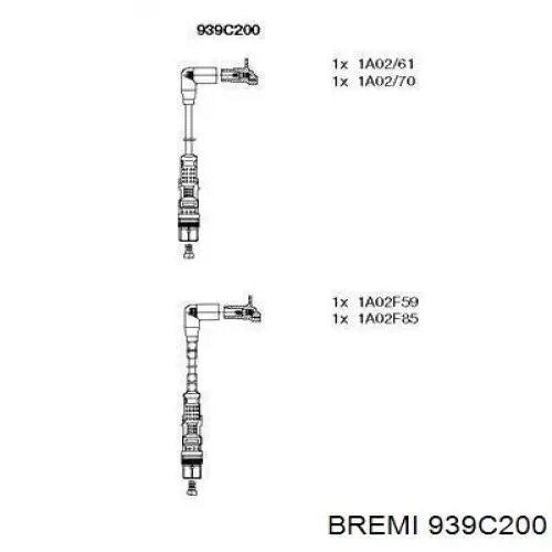 939C200 Bremi высоковольтные провода