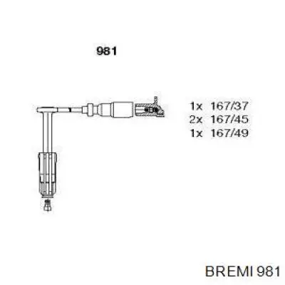 981 Bremi высоковольтные провода