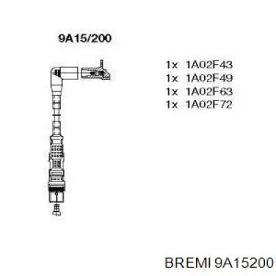 Провода зажигания Bremi 9A15200 цена, от 40.68 USD
