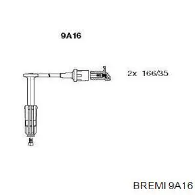 9A16 Bremi высоковольтные провода