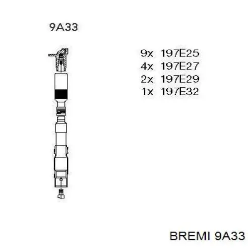 9A33 Bremi высоковольтные провода