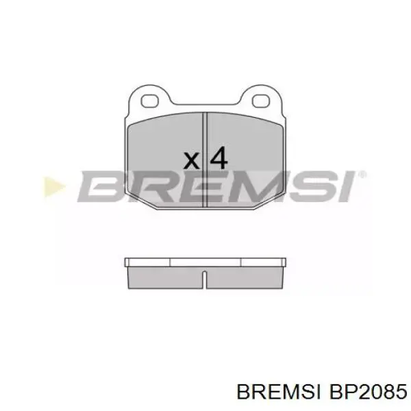  BP2085 Bremsi