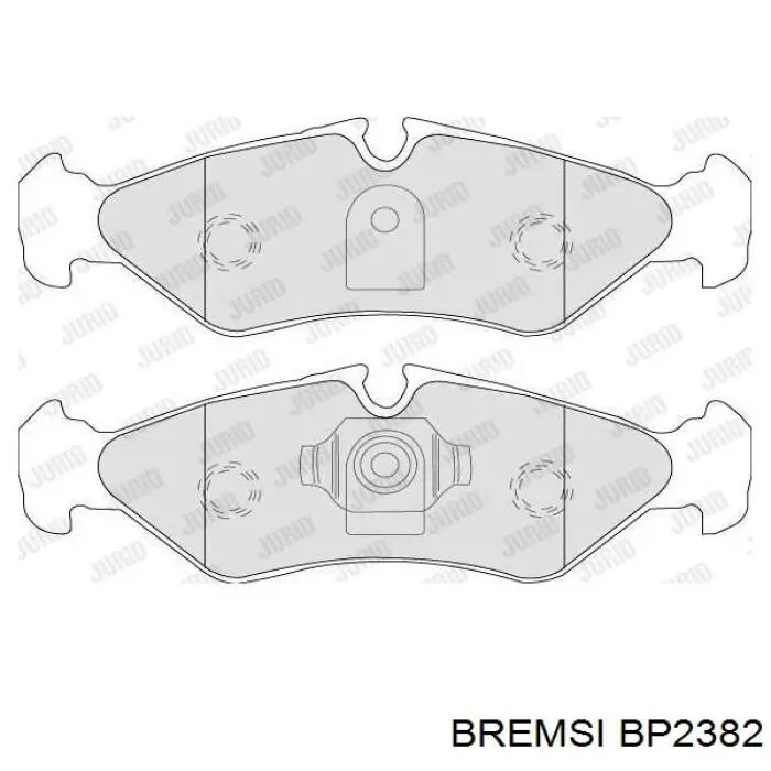 Колодки Bremsi BP2382 цена, от 28.53 USD