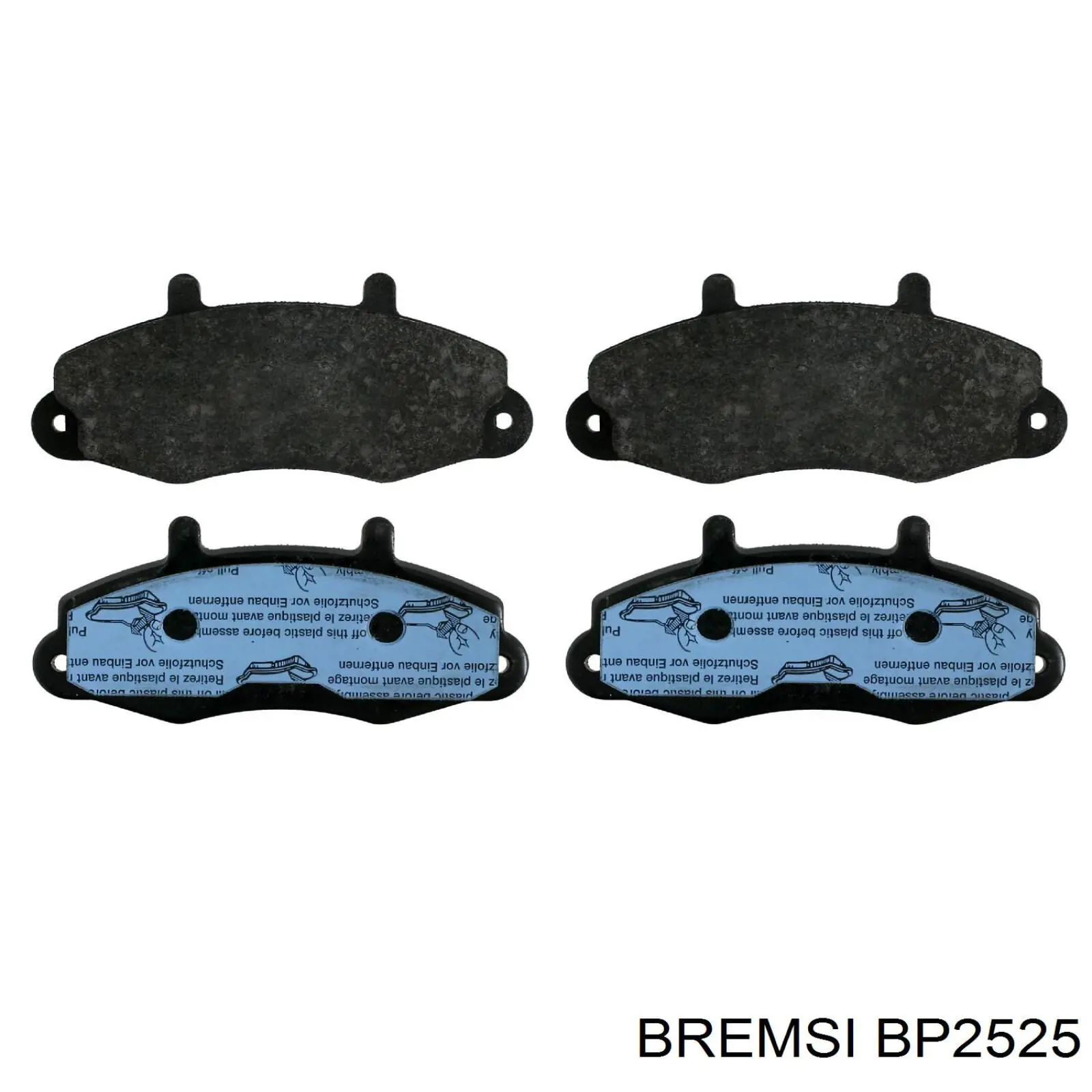 Колодки Bremsi BP2525 цена, от 15.12 USD