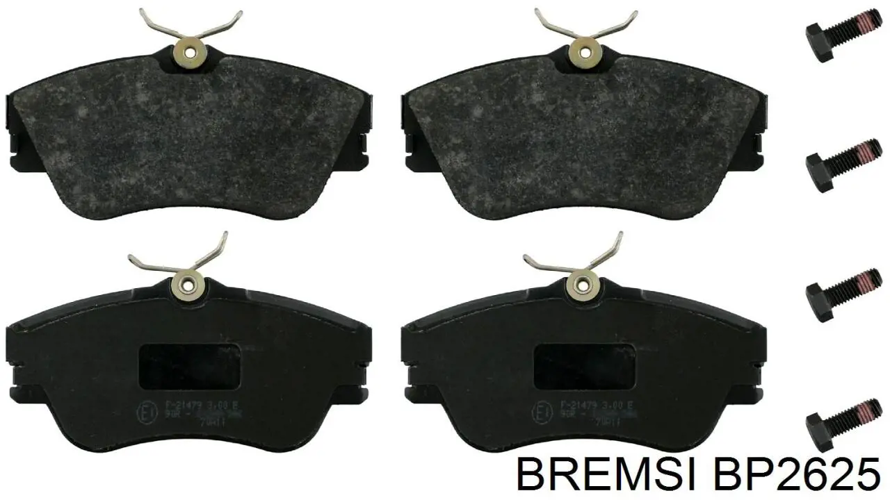 Колодки Bremsi BP2625 цена, от 17.60 USD