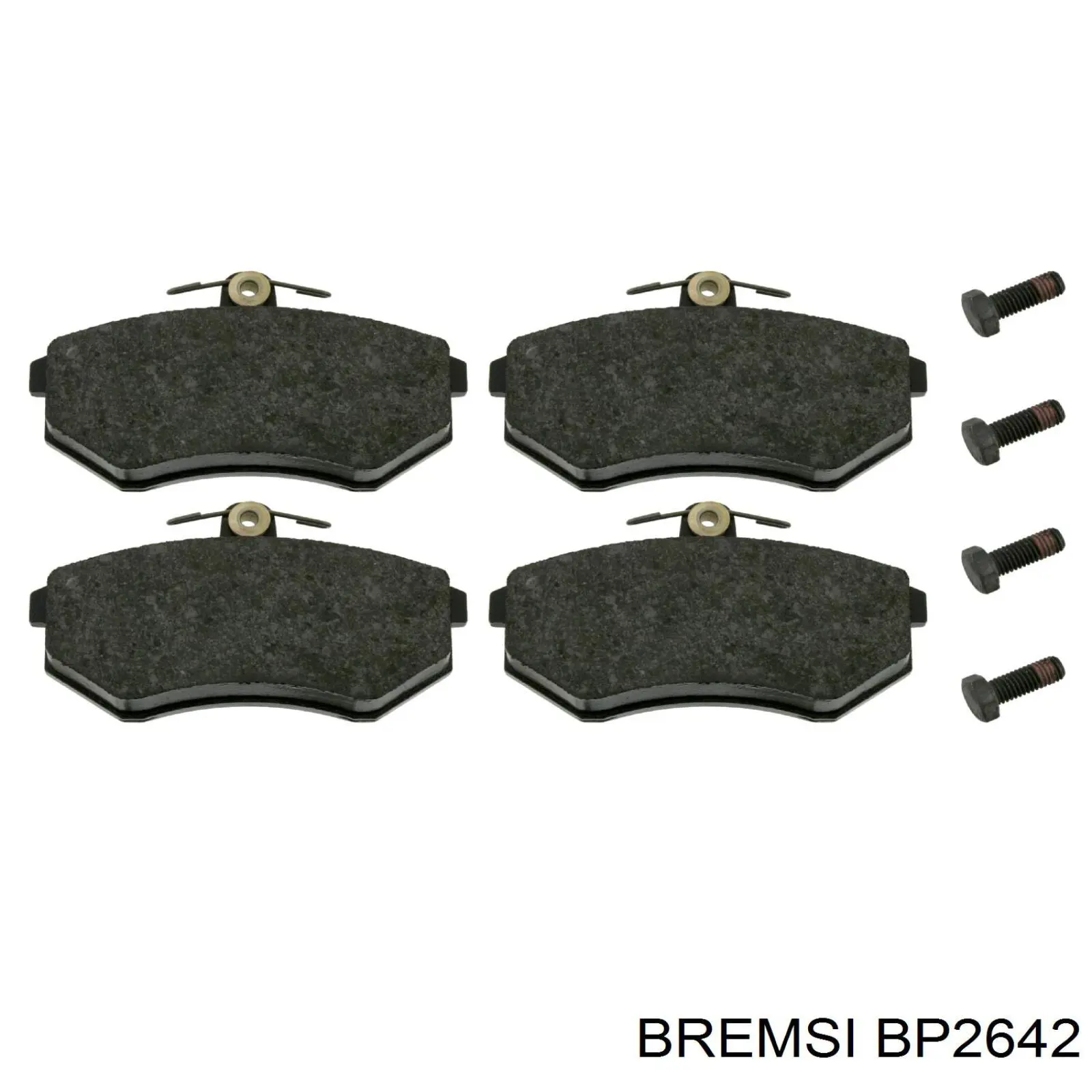 Купить BP2642 Bremsi Колодки тормозные