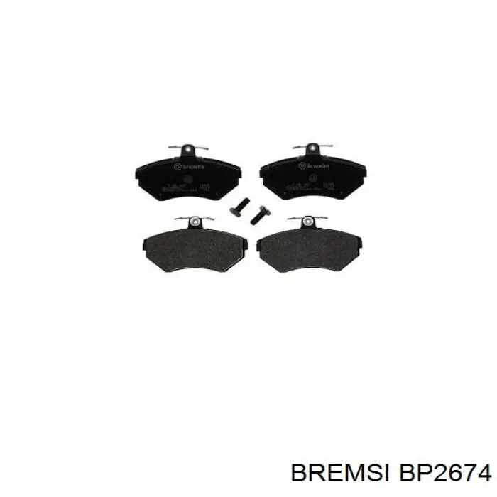Колодки Bremsi BP2674 цена, от 23.15 USD