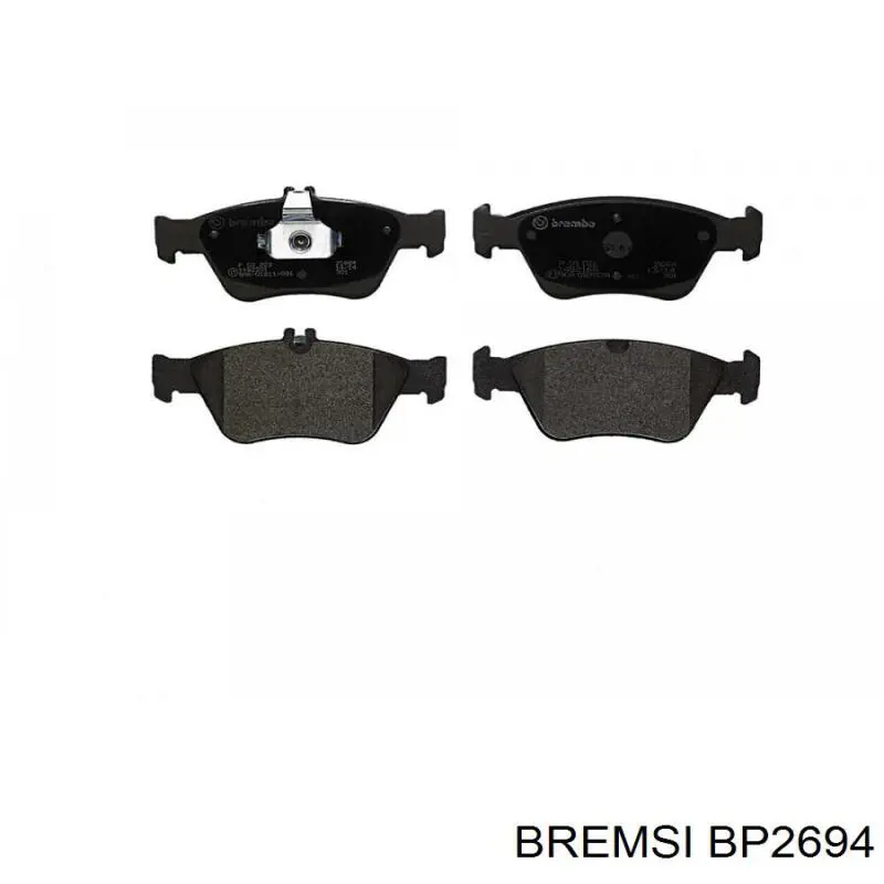 Колодки Bremsi BP2694 цена, от 19.01 USD