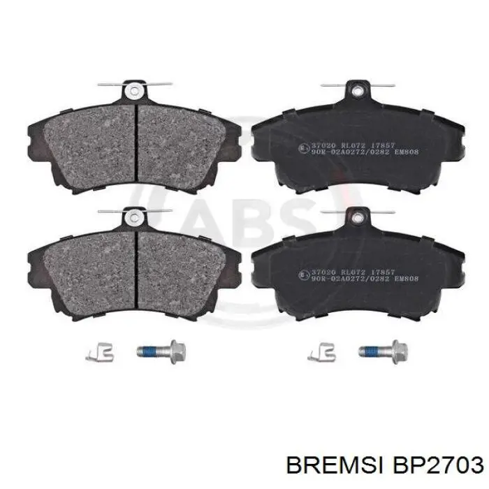 Колодки Bremsi BP2703 цена, от 19.89 USD