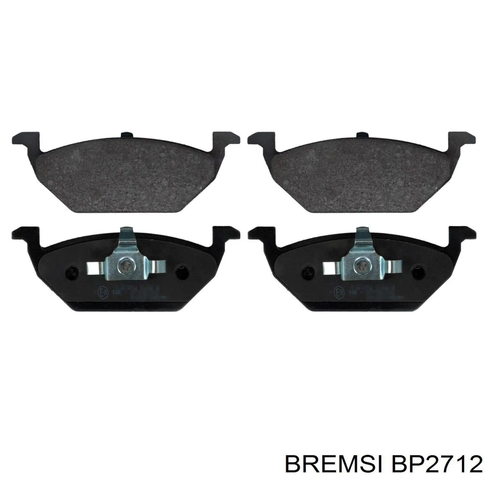 Колодки Bremsi BP2712 цена, от 20.71 USD