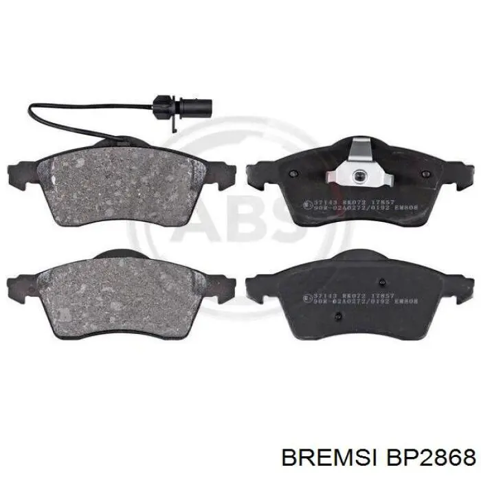 Купить BP2868 Bremsi Колодки тормозные