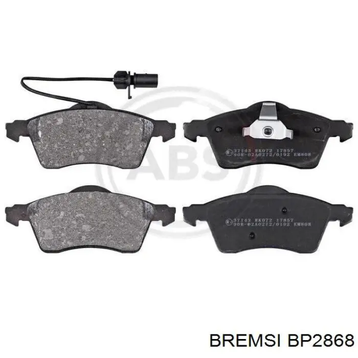 Колодки Bremsi BP2868 цена, от 22.86 USD