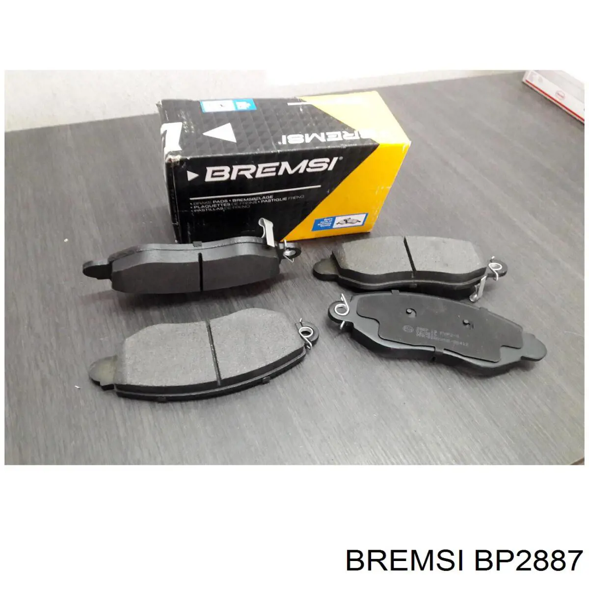 Купить BP2887 Bremsi Колодки тормозные