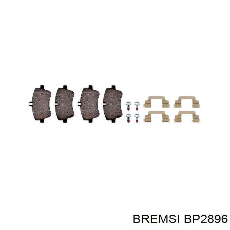 Колодки Bremsi BP2896 цена, от 19.25 USD