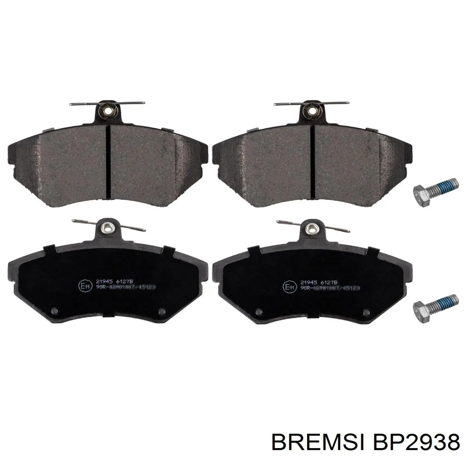Колодки дисковые  Bremsi BP2938 цена, от 19.87 USD