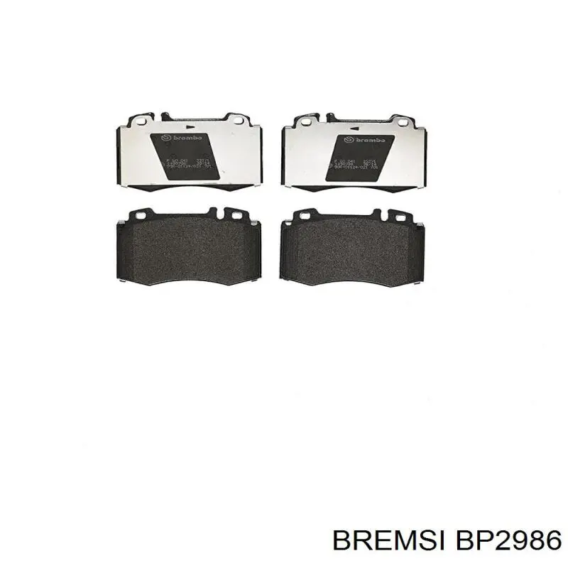 Колодки Bremsi BP2986 цена, от 22.78 USD