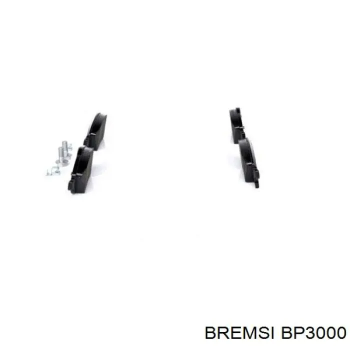 Тормозные колодки Bremsi BP3000