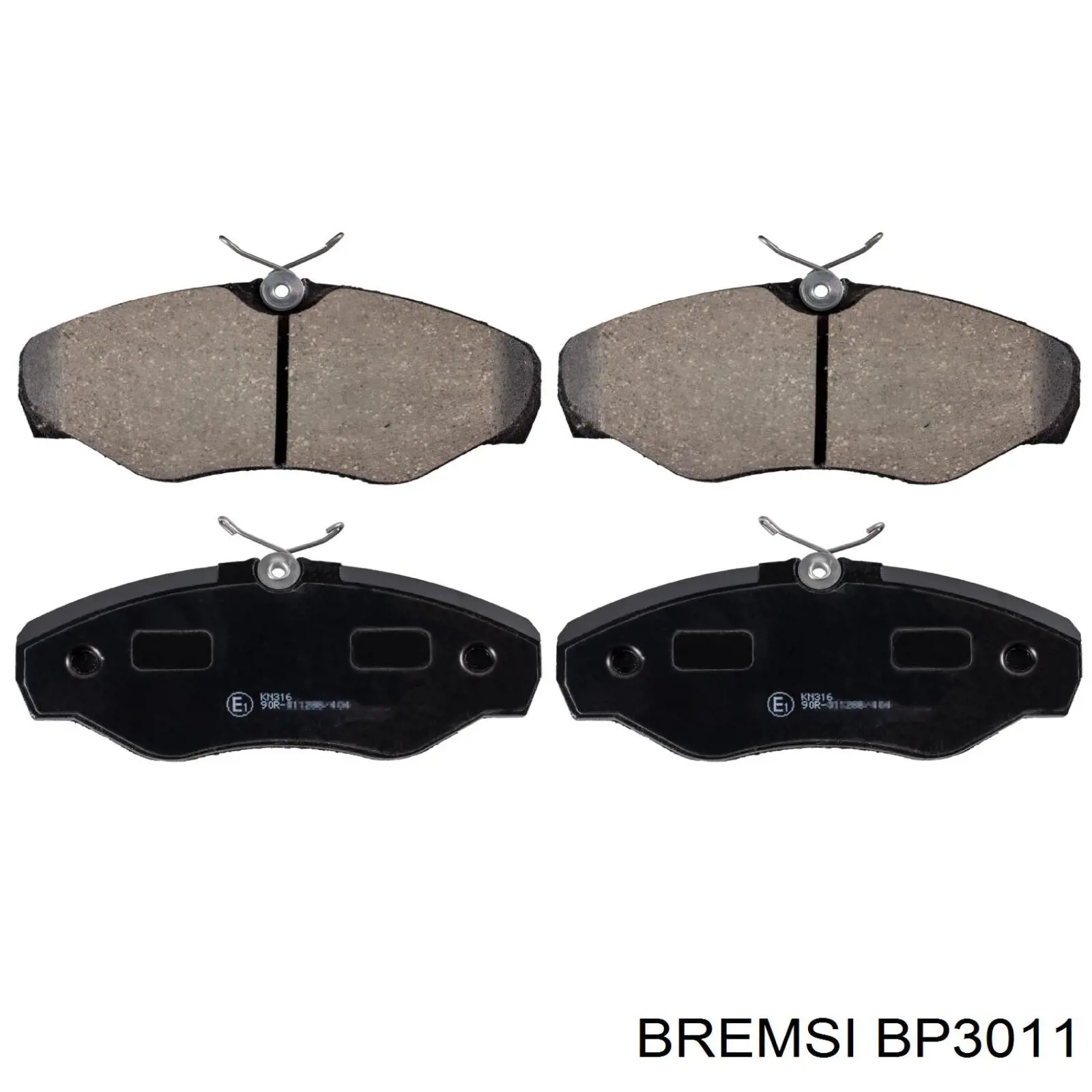 Колодки Bremsi BP3011 цена, от 25.65 USD