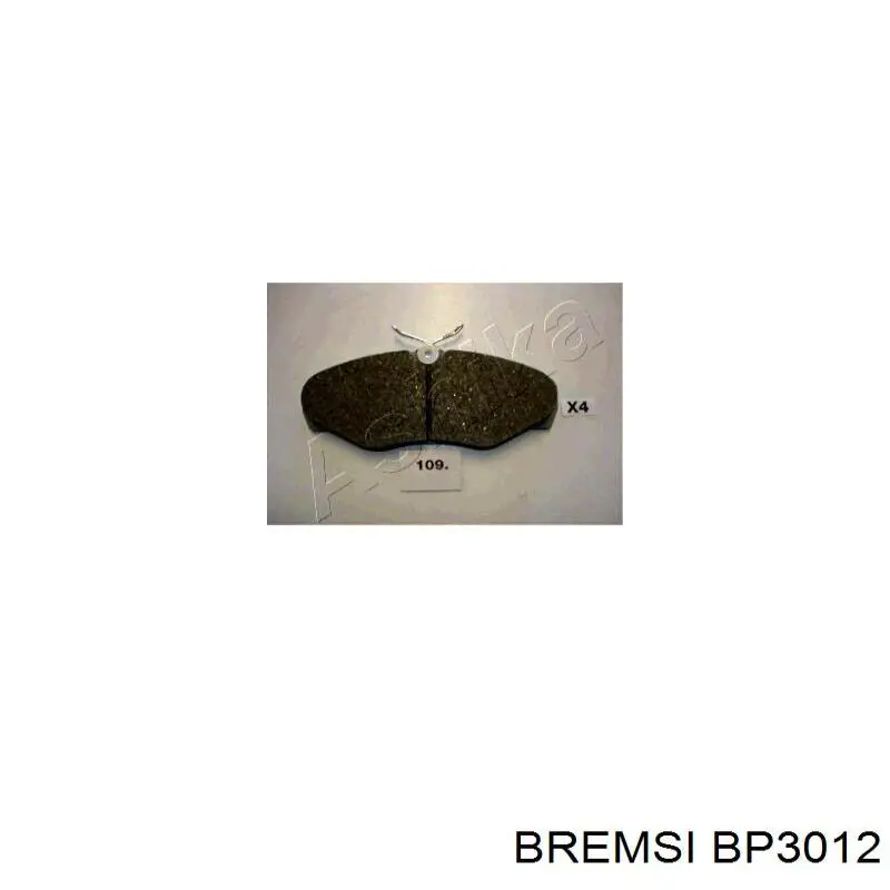 Тормозные колодки Bremsi BP3012