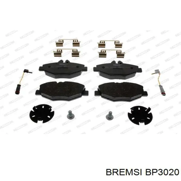 Колодки Bremsi BP3020 цена, от 23.95 USD