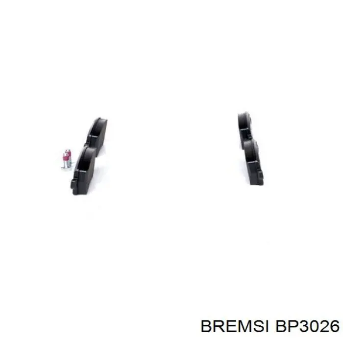 Колодки Bremsi BP3026 цена, от 18.35 USD