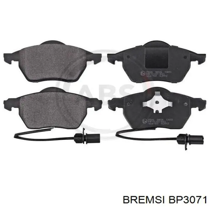Колодки Bremsi BP3071 цена, от 24.70 USD