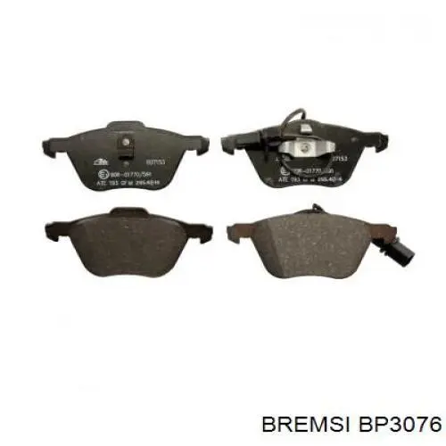 Купить BP3076 Bremsi Колодки тормозные