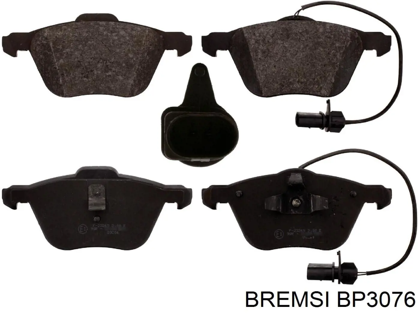 Колодки Bremsi BP3076 цена, от 28.63 USD