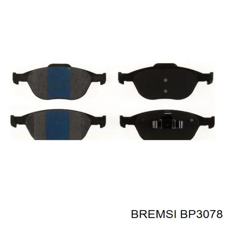 Колодки Bremsi BP3078 цена, от 21.81 USD