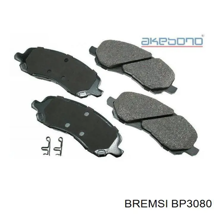 Тормозные колодки Bremsi BP3080