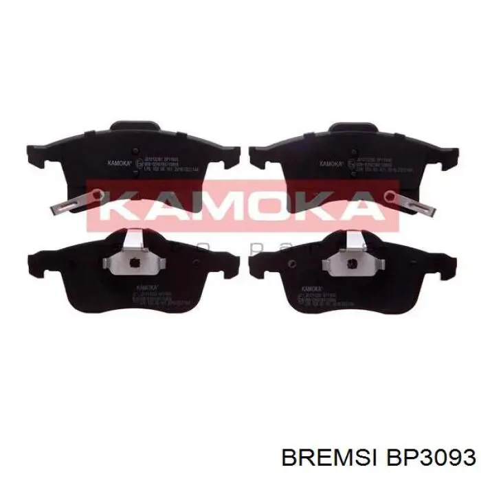 Передние тормозные колодки BP3093 Bremsi
