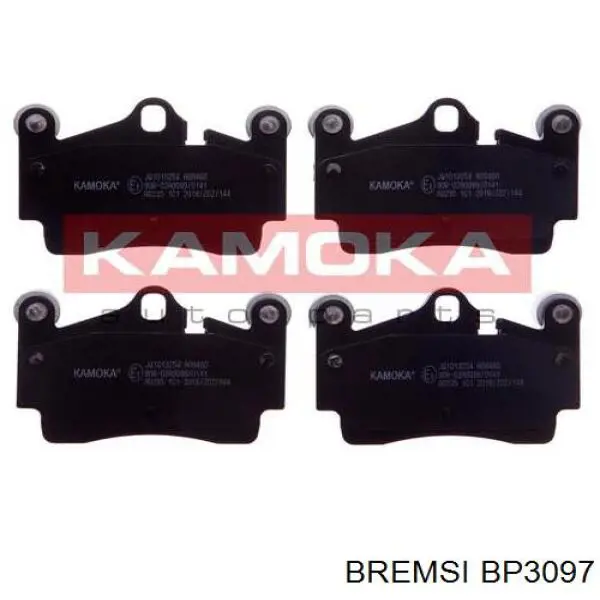Колодки дисковые  Bremsi BP3097 цена, от 20.74 USD