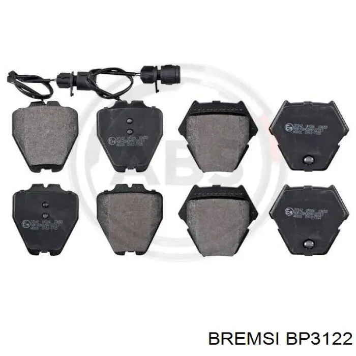 Колодки Bremsi BP3122 цена, от 25.73 USD