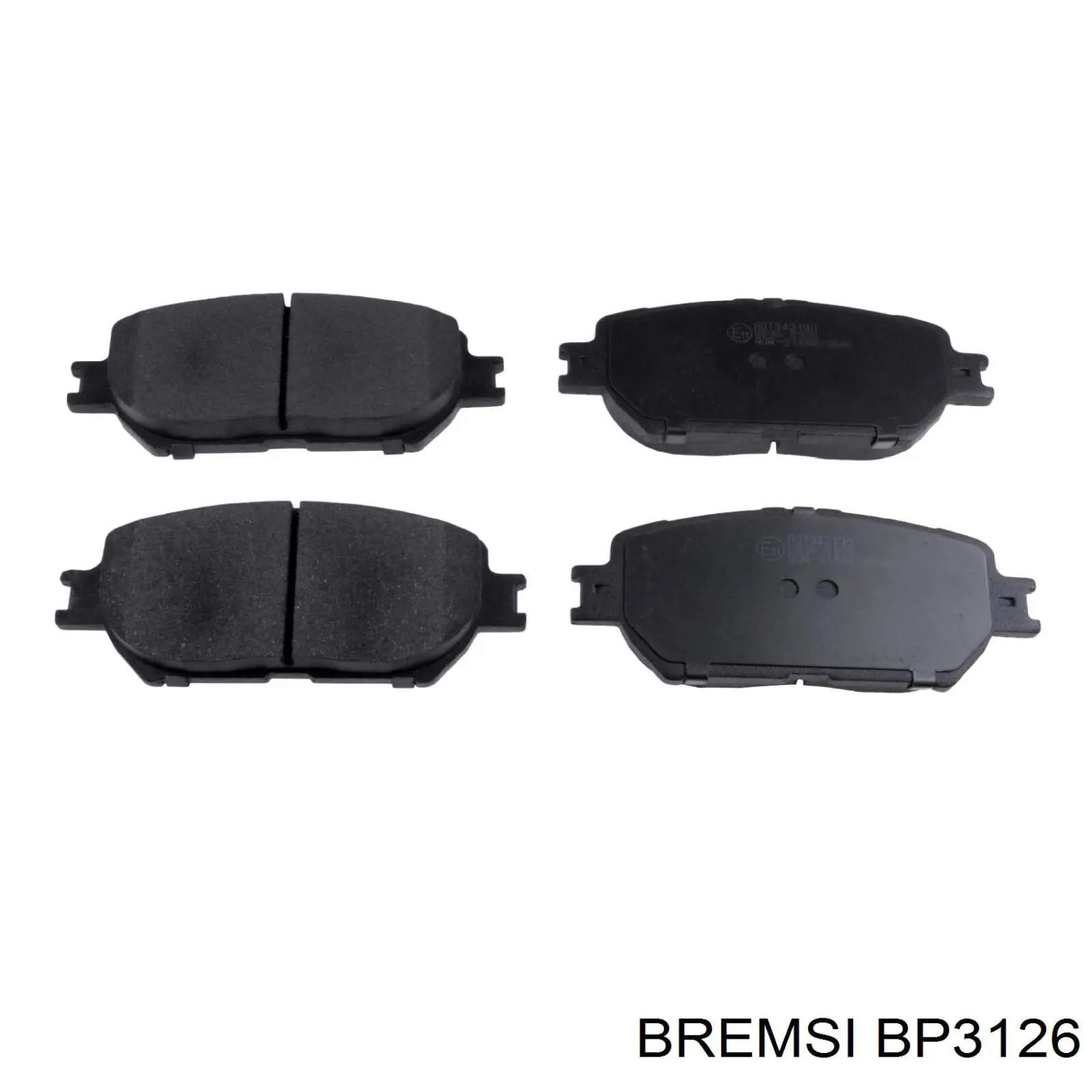 Колодки Bremsi BP3126 цена, от 19.18 USD