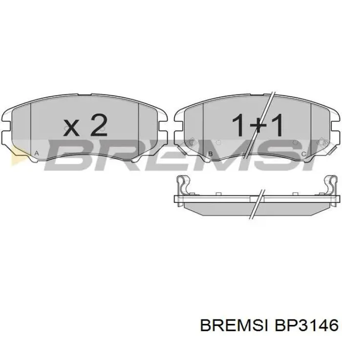 BP3146 Bremsi