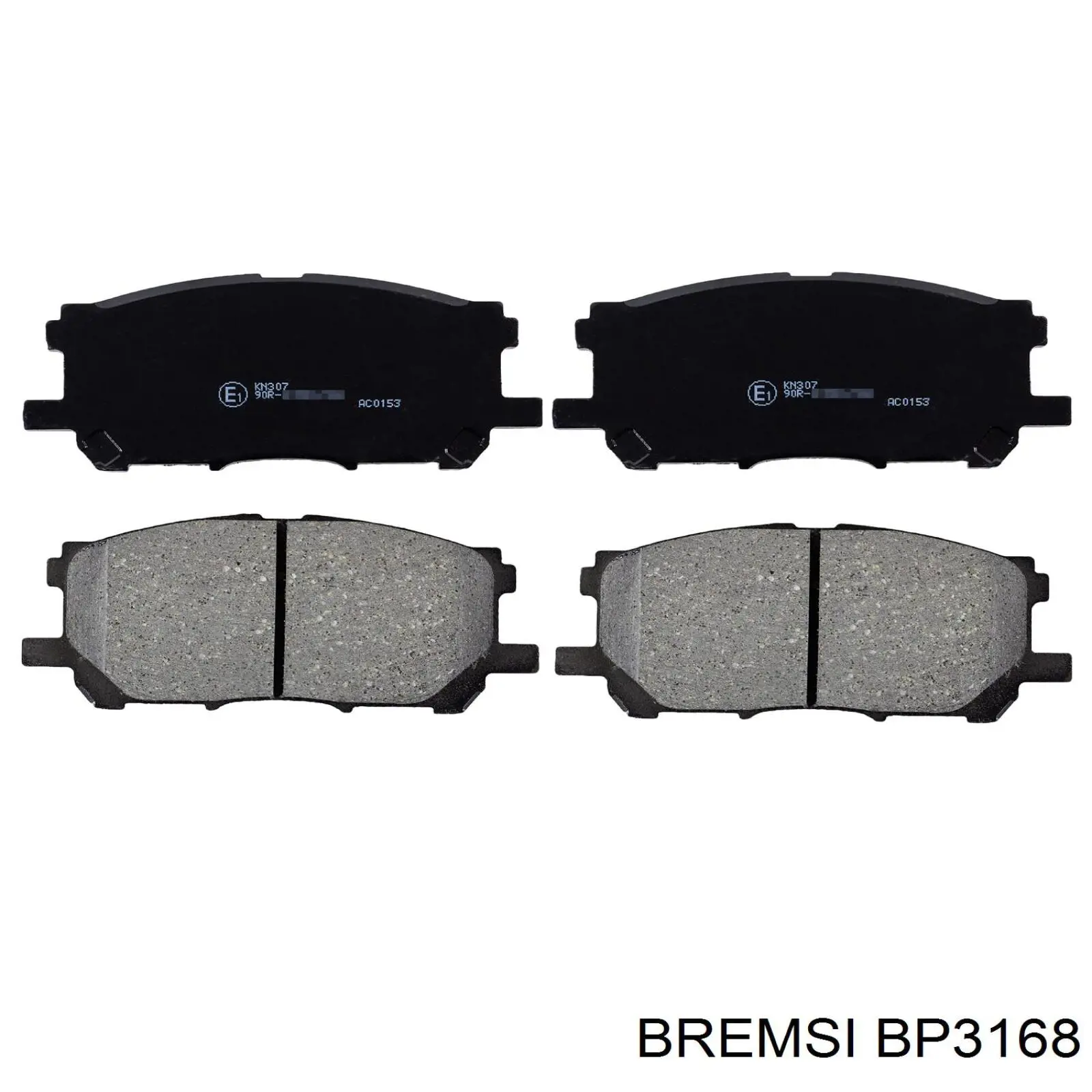 Колодки Bremsi BP3168 цена, от 26.00 USD