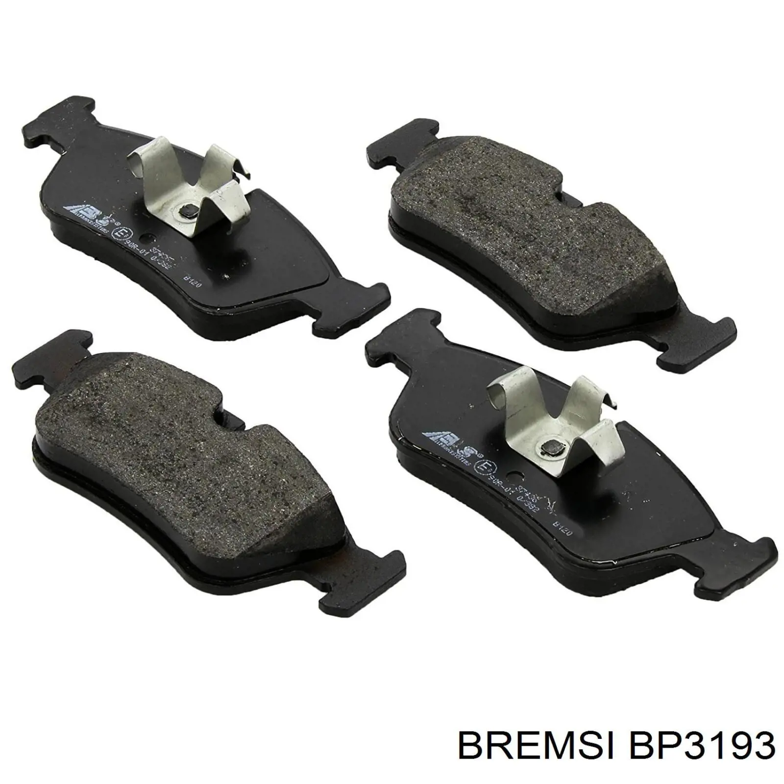 Передние тормозные колодки BP3193 Bremsi
