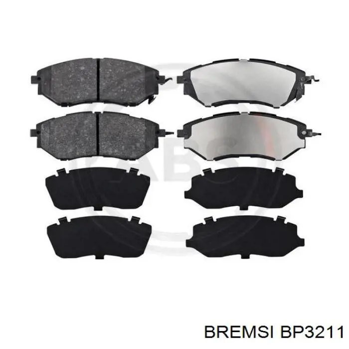 Колодки Bremsi BP3211 цена, от 31.43 USD
