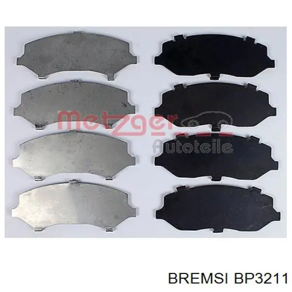 Купить BP3211 Bremsi Колодки тормозные
