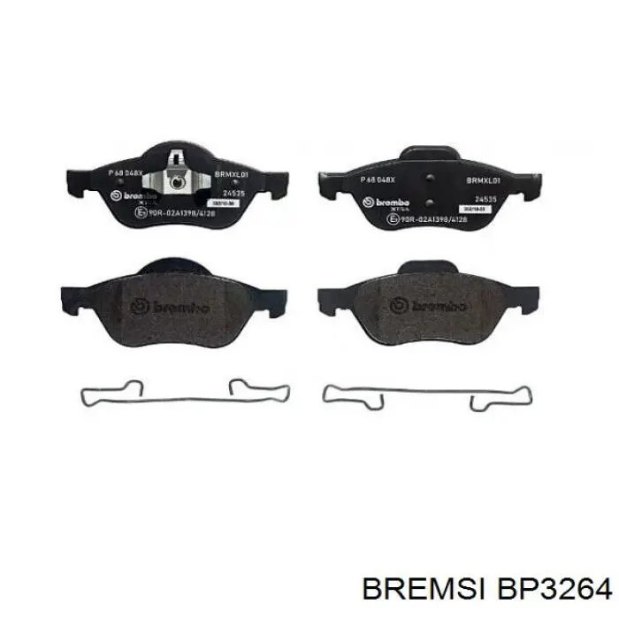 Колодки Bremsi BP3264 цена, от 21.03 USD
