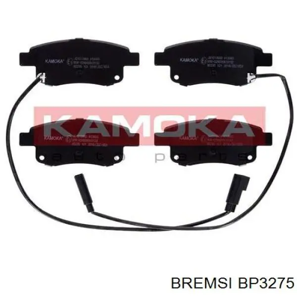 Колодки дисковые  Bremsi BP3275 цена, от 20.66 USD