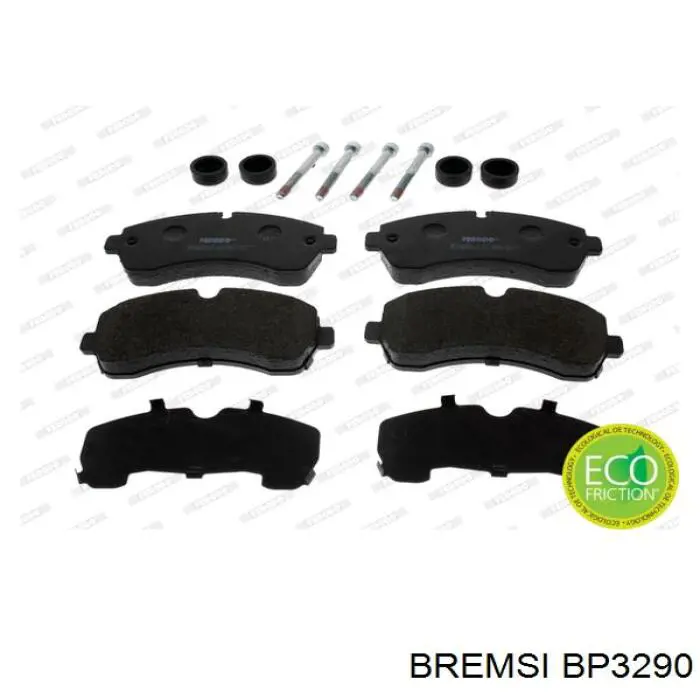 Купить BP3290 Bremsi Колодки тормозные