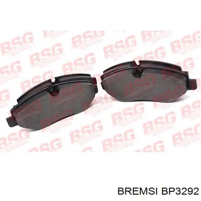 Купить BP3292 Bremsi Колодки тормозные