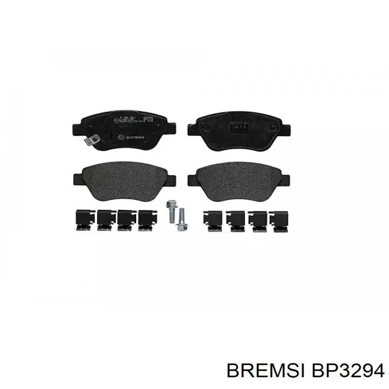 Купить BP3294 Bremsi Колодки тормозные