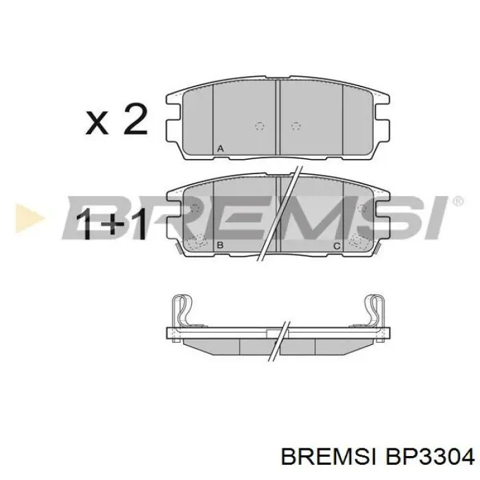 BP3304 Bremsi