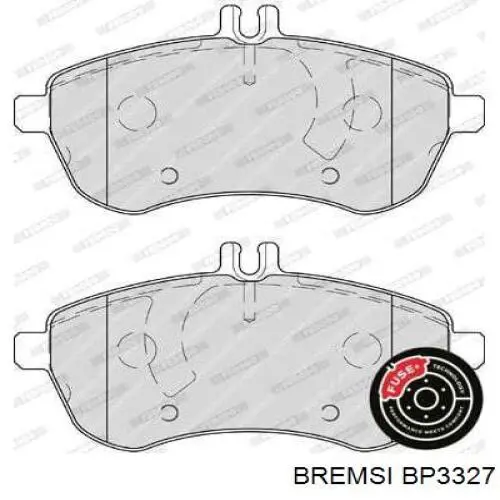 Колодки Bremsi BP3327 цена, от 24.25 USD