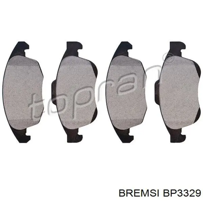 Колодки Bremsi BP3329 цена, от 19.89 USD