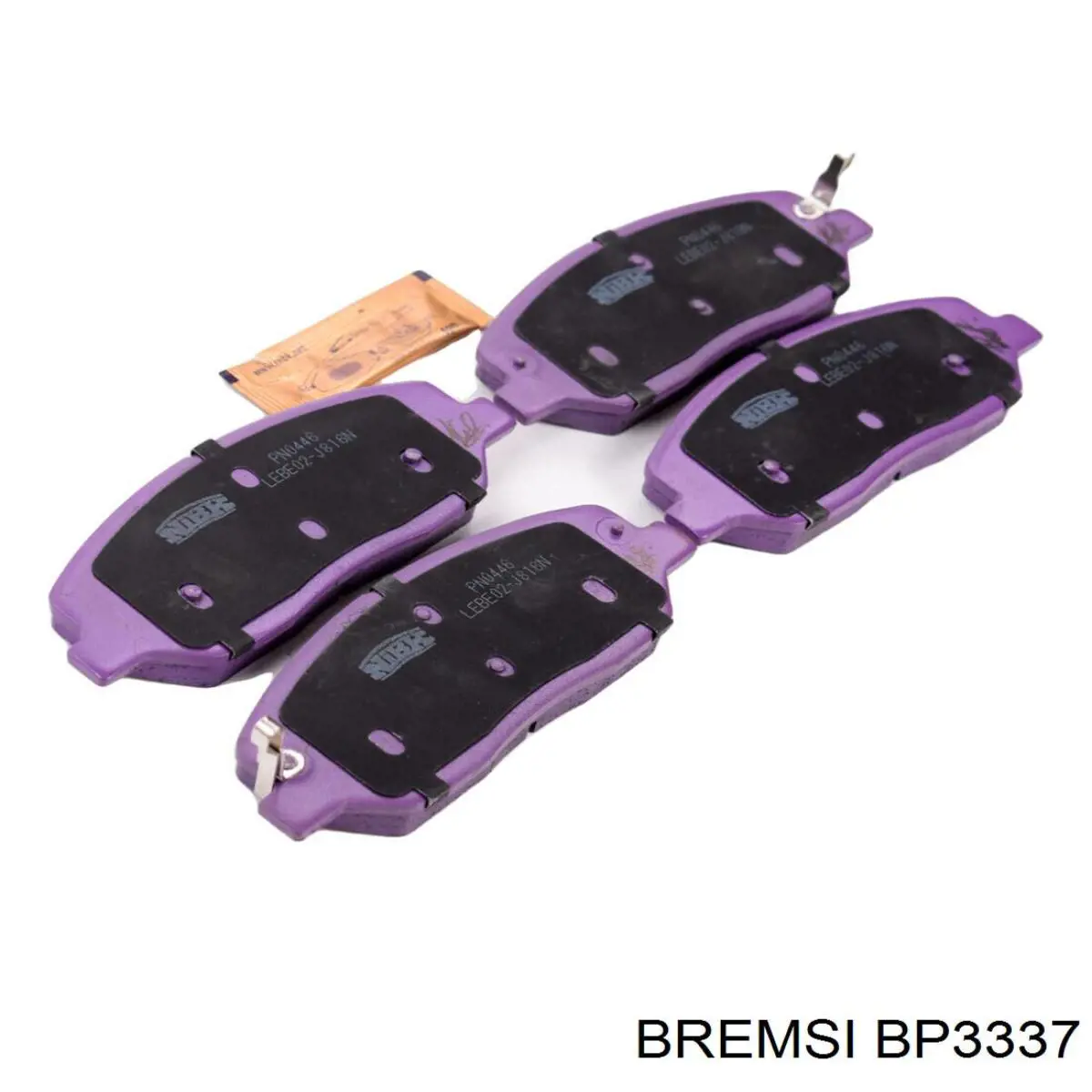 Задние тормозные колодки BP3337 Bremsi