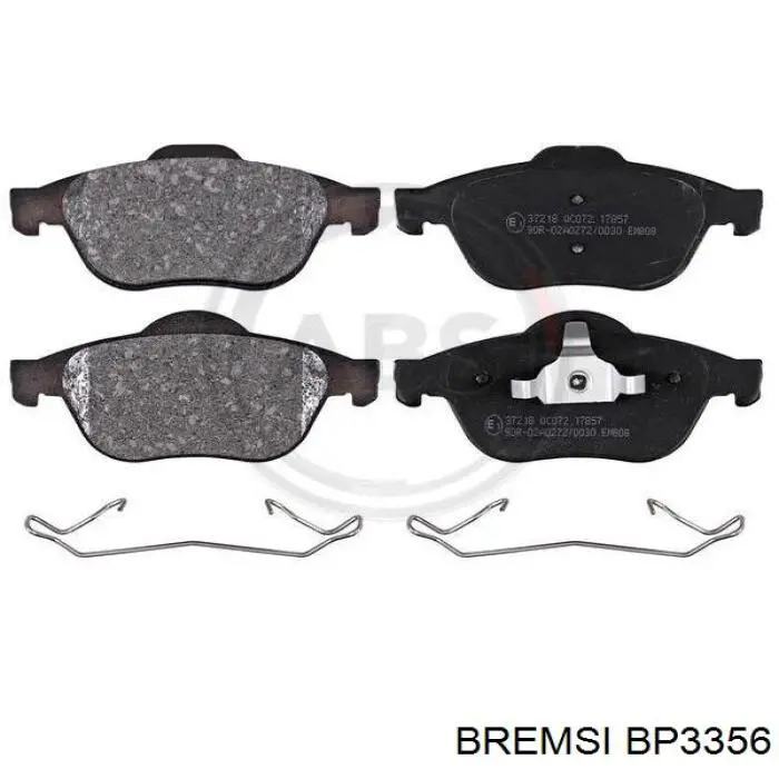 Тормозные колодки Bremsi BP3356